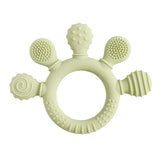 Silicone Baby Teething Ring – Food-Grade, BPA-Free Sensory Toy for Infants & Toddlers