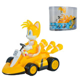 Sonic the Hedgehog Pull Back Car Toy – Cartoon Figure Model for Kids, Desktop Decor & Party Gifts