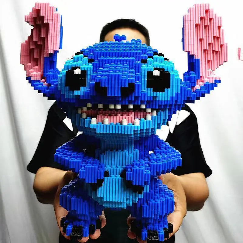Disney Stitch Giant Building Block Set – Creative Puzzle Toy for Kids & Collectors