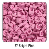 Mini 1x1 Self-Locking Building Bricks – Compatible with Major Brands