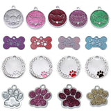 Custom Engraved Stainless Steel Pet ID Tag – Personalized Anti-Lost Nameplate for Dogs & Cats
