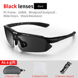 Gafas de sol para ciclismo de alto rendimiento: protección UV400 y comodidad ligera
