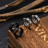 Men’s Stainless Steel Hoop Earrings – Hypoallergenic Small Silver Hoops