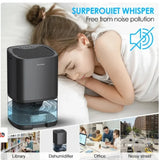 Compact Smart Air Purifier & Dehumidifier for Home, Office, and Kitchen – Quiet, Portable, and Energy-Efficient