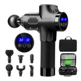 Portable Full-Body Electric Massage Gun – Deep Tissue Muscle Relief Massager with Adjustable Speeds