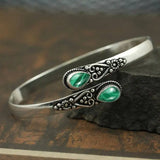 Ethnic Cuff Bracelet for Women – Adjustable Zinc Alloy Fashion Jewelry