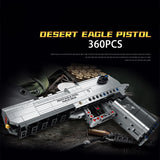 Rubber Band Shooting M4A1 Sniper Rifle Building Block Toy – Compatible with Major Brands
