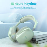 Auriculares inalámbricos HOCO W35 Air con Bluetooth 5.3, micrófono, audio de alta fidelidad, sonido estéreo, deportivos, controlador de 40 mm, 45 h