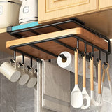Estante de almacenamiento de acero inoxidable para sobremuebles: organizador que ahorra espacio para tablas de cortar, toallas y artículos esenciales de cocina 