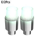 Motion-Activated LED Wheel Lights – Tire Valve Caps for Cars, Motorcycles & Bicycles