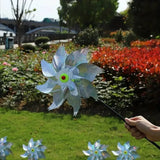 Reflective Bird Repellent Pinwheel – Wind-Powered Garden Deterrent for Birds