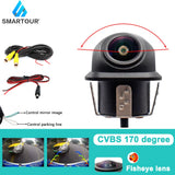 1080P AHD Car Backup Camera with Night Vision and Parking Guidelines