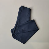 Seamless Yoga Pants for Women – Full-Length, Elastic Waist, Comfortable Nylon Fabric