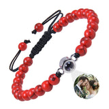 Personalized Photo Projection Bracelet – Custom Jewelry with Hidden Image