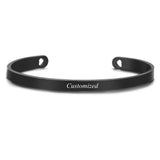 Personalized Coordinate Bracelet & Bar Necklace Set for Men & Women