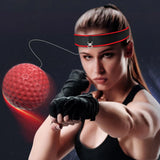 Boxing Reflex Ball with Adjustable Headband – Improve Hand-Eye Coordination & Speed Training