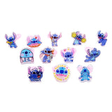 Disney Stitch Anime Rings - 10/20/36pc Cute Acrylic Jewelry Set for Kids