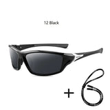 Gafas de sol polarizadas para pesca para hombre con cadena para gafas: máxima protección UV400 para aventuras al aire libre
