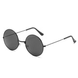 Gafas de sol redondas de metal retro: gafas de sol vintage con protección UV400 para hombres y mujeres