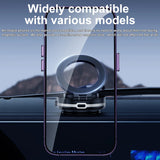 360° Rotatable Magnetic Car Phone Holder with Intelligent Vacuum Suction