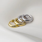 Stainless Steel Small Hoop Earrings – Unisex Trend for 2024