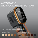 Professional IPL Laser Hair Removal Device with Ice Cooling Technology – 400,000 Flashes Permanent Hair Remover