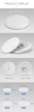 Panel de lámpara de techo LED: accesorio de decoración moderna para el hogar, el dormitorio, el baño y la sala de estar