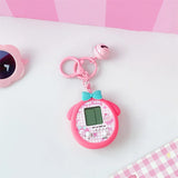 Sanrio Keychain Pendant Cartoon Anime Kuromi Cinnamoroll Ins Kawaii Decompression Game Console Puzzle Backpack Pendant Gifts