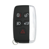 5-Button Remote Key Shell Replacement for Land Rover & Range Rover – Durable ABS & Metal Case