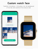1.44" Smart Watch with Bluetooth Calling & Health Monitoring – Blood Oxygen/Blood Pressure Tracker