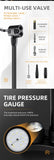 High-Pressure Manual Bike Pump with Gauge – 160PSI for Bicycle, Motorcycle, Balls & More