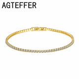 Elegant 925 Sterling Silver Crystal Charm Bracelet for Women