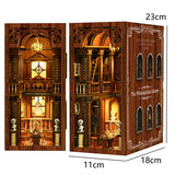 DIY Wooden Miniature Dollhouse Kit with Furniture – Handmade Assembly Model for Teens & Adults