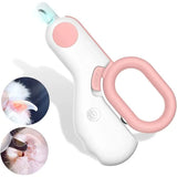 Professional LED Pet Nail Clipper with Safety Lock for Dogs & Cats
