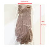 Unisex Acrylic Knit Gloves – Fashionable and Comfortable Winter Wear
