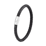 Men's Stainless Steel Wire Rope Charm Bracelet