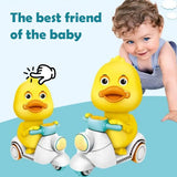Interactive Walking Duck Toy – No Battery Educational Plastic Pet for Kids