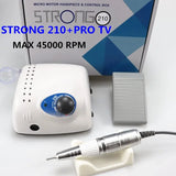 45000RPM Professional Electric Nail Drill Machine with Acrylic Bits