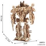 3D Wooden Puzzle RV Model Kit – DIY Educational Toy for Kids & Adults
