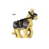 Medieval Knight & Animal Building Block Set - Compatible with Major Brands