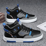 Men’s Casual Skate Sneakers – Breathable Waterproof Vulcanized Shoes for Everyday Comfort
