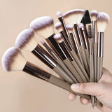 20-Piece Professional Makeup Brush Set for Flawless Beauty Application