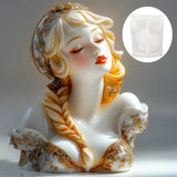 Princess Girl Silicone Candle Mold – Cute Aromatherapy Mold for Candles, Resin, Clay & Gypsum Crafts