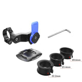 Universal Motorcycle and Bicycle Phone Holder – Shockproof, Anti-Shake, Adjustable Mount for Smartphones (4.7-7.2 inches)