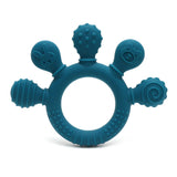 Mordedor de silicona Erduo para bebés, juguetes para la dentición con ansiedad, cuentas para masticar de 0 a 12 meses, chupete sensorial para aliviar la encía