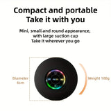 Waterproof Bluetooth Shower Speaker – Portable Wireless Speaker with Suction Cup & Rich Bass