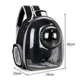 Transparent Bubble Cat Backpack Carrier – Ventilated Travel Bag for Cats & Small Pets