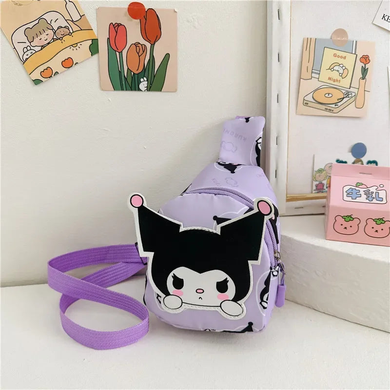 Sanrio Hello Kitty Crossbody Bag - Kawaii My Melody & Cinnamoroll Shoulder Bag Collection