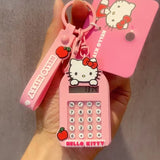 Hello Kitty Metal Keychain – Cute Bag Charm & Cosplay Accessory for Teens and Fans