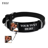 Custom Photo ID Bracelet – Personalized Stainless Steel Link Chain Jewelry